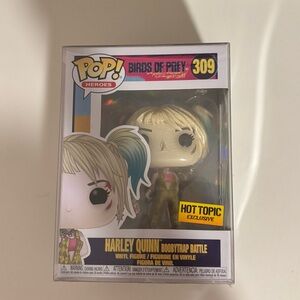 Hot Topic Harley Quinn birds of prey Vinyl Funko Pop